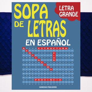 Sopa de letras en espanol para adultos