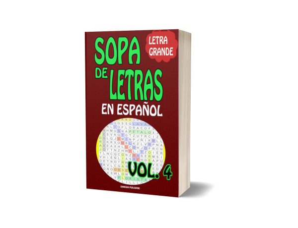 Sopa de letras en español Vol. 4
